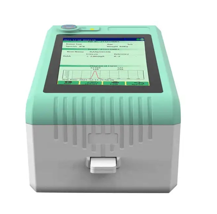 CRP/T4/TSH progesteron dog test Veterinary Immunofluorescence Quantitative Analyzer machine